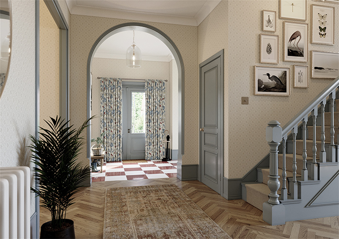 Parchment, Wedgewood - Made to Measure Curtains - Image 7